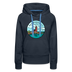 Premium Women's Massachusetts Hoodie - navy