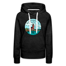 Premium Women's Massachusetts Hoodie - charcoal grey