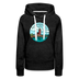Premium Women's Massachusetts Hoodie - charcoal grey