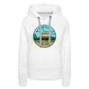 Premium Women's Nebraska Hoodie - white
