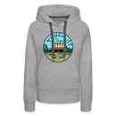 Premium Women's Nebraska Hoodie - heather grey