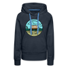 Premium Women's Nebraska Hoodie - navy