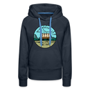 Premium Women's Nebraska Hoodie - navy