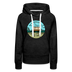 Premium Women's Nebraska Hoodie - charcoal grey