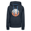 Premium Women's Georgia Hoodie - navy