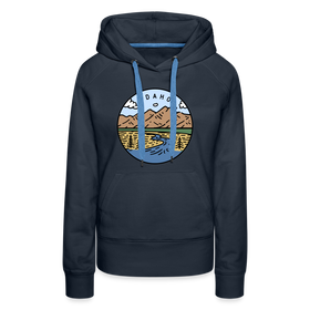 Premium Women's Idaho Hoodie - navy