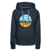 Premium Women's Kansas Hoodie - navy