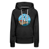 Premium Women's Maine Hoodie - black