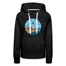 Premium Women's Maine Hoodie - charcoal grey