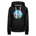 Premium Women's Maine Hoodie - charcoal grey