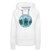 Premium Women's Michigan Hoodie - white