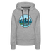 Premium Women's Michigan Hoodie - heather grey