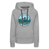 Premium Women's Michigan Hoodie - heather grey