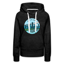Premium Women's Michigan Hoodie - charcoal grey