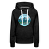 Premium Women's Michigan Hoodie - charcoal grey