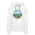 Premium Women's Minnesota Hoodie - white
