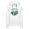 Premium Women's Minnesota Hoodie - white