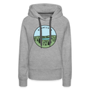 Premium Women's Minnesota Hoodie - heather grey
