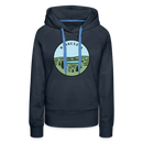 Premium Women's Minnesota Hoodie - navy