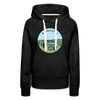 Premium Women's Minnesota Hoodie - charcoal grey