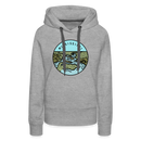 Premium Women's Mississippi Hoodie - heather grey