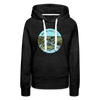 Premium Women's Mississippi Hoodie - charcoal grey