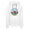 Premium Women's Montana Hoodie - white