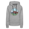 Premium Women's Montana Hoodie - heather grey