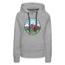 Premium Women's Montana Hoodie - heather grey