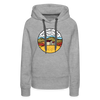 Premium Women's New Hampshire Hoodie - heather grey
