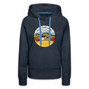 Premium Women's New Hampshire Hoodie - navy