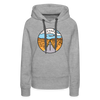 Premium Women's Nevada Hoodie - heather grey
