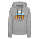 Premium Women's Nevada Hoodie - heather grey