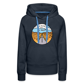 Premium Women's Nevada Hoodie - navy