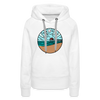 Premium Women's New Jersey Hoodie - white