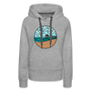 Premium Women's New Jersey Hoodie - heather grey