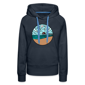 Premium Women's New Jersey Hoodie - navy