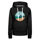 Premium Women's New Jersey Hoodie - charcoal grey