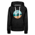 Premium Women's New Jersey Hoodie - charcoal grey