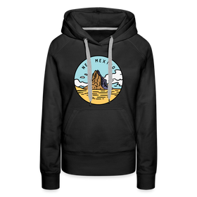 Premium Women's New Mexico Hoodie - black