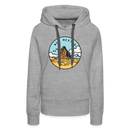 Premium Women's New Mexico Hoodie - heather grey
