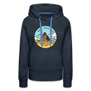 Premium Women's New Mexico Hoodie - navy