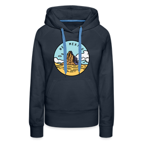 Premium Women's New Mexico Hoodie - navy