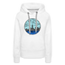 Premium Women's New York Hoodie - white