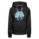 Premium Women's New York Hoodie - black