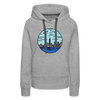 Premium Women's New York Hoodie - heather grey