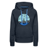 Premium Women's New York Hoodie - navy