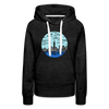 Premium Women's New York Hoodie - charcoal grey