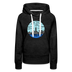 Premium Women's New York Hoodie - charcoal grey