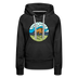Premium Women's North Dakota Hoodie - black